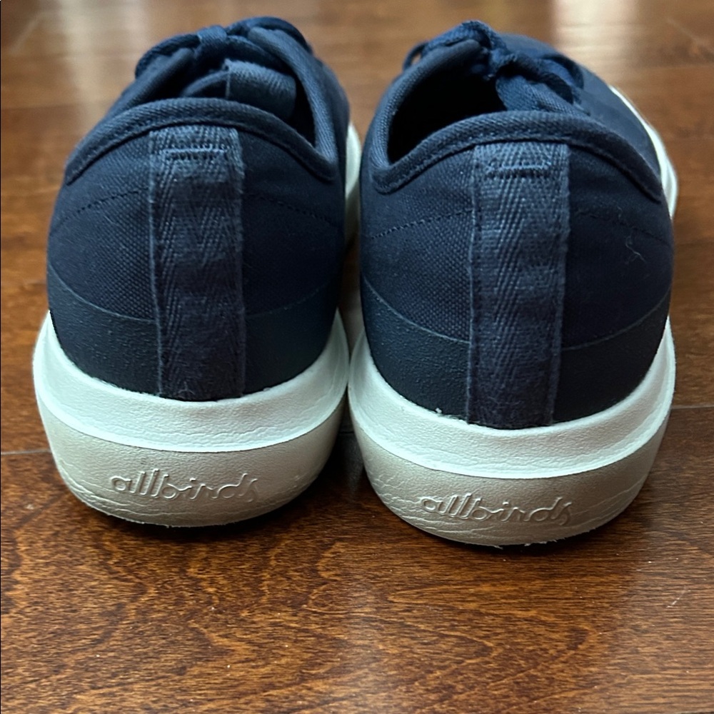 allbirds Men's Navy Low-Top Canvas Sneakers, Size 12.5 - Picture 10 of 12